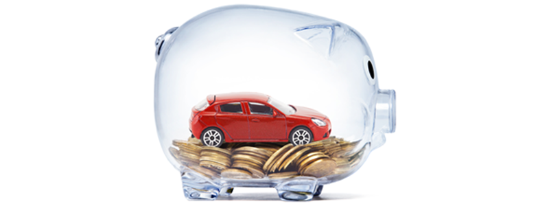 Savings Tin And Car