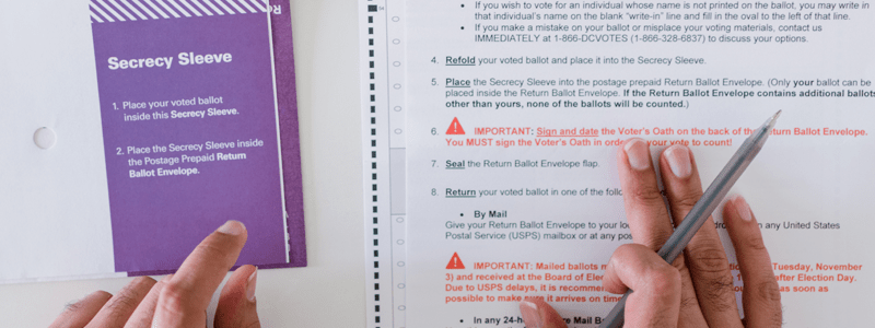 Voting papers