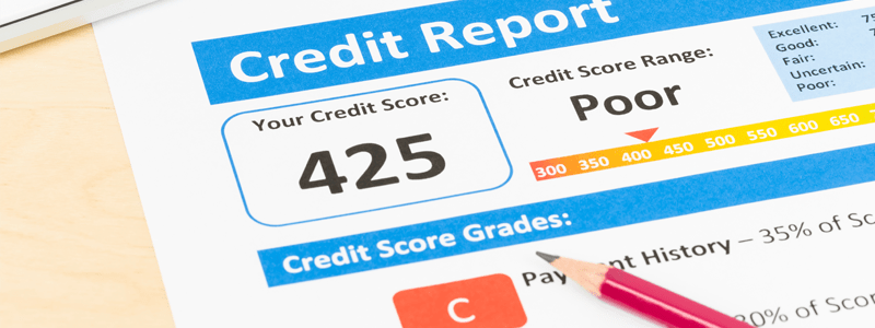 5 Reasons You Were Refused For Car Finance And What To Do Next - Poor credit file
