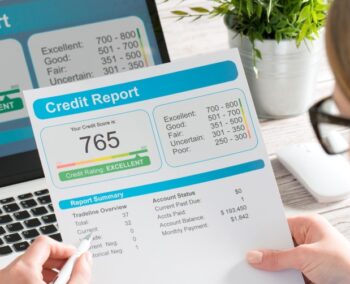 What is a credit report and what does it contain?