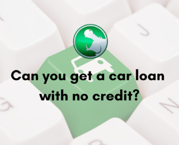 Can you finance a car sales without credit