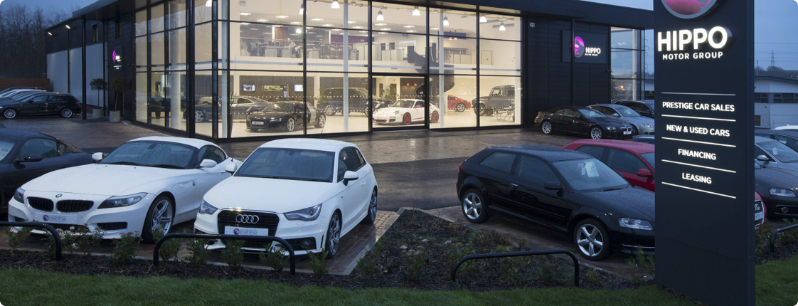 hippo motor finance showroom